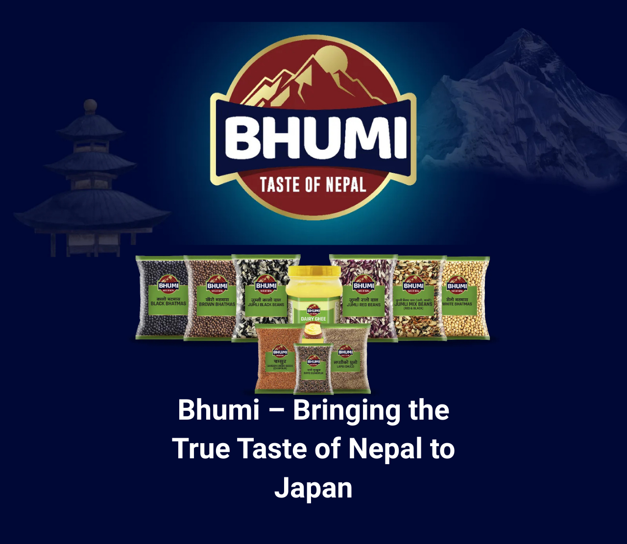 Bhumi − 本物のネパールの味を日本へ – Ambika Veg and Vegan Shop