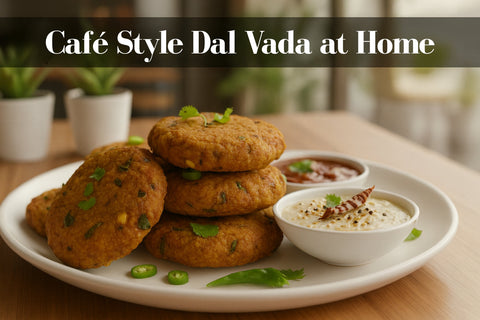 Café-Style Dal Vada at Home