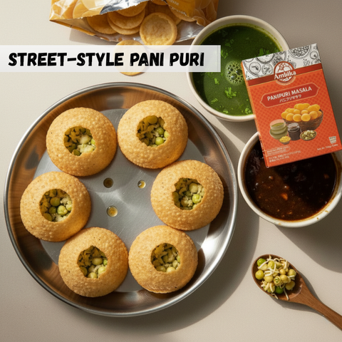 The Ultimate Street-Style Pani Puri Experience | Tangy, Zesty & Irresistible