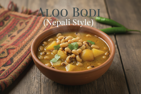Aloo Bodi (Nepali Style)