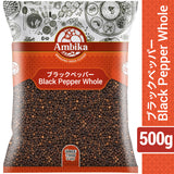 Ambika Black Pepper Whole 500g