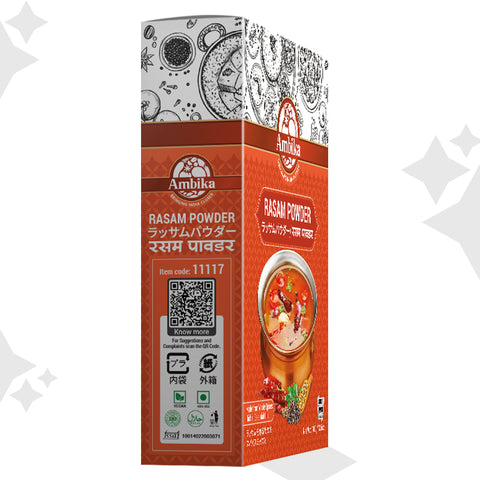 (11117) (Ambika)Indian Mix Spices Rasam Powder 100g South Indian cuisine,Vegetable Soup