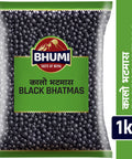 (Bhumi) Black Bhatmas 1kg (Soya Bean)