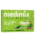 (Medimix) Ayur Beauty Soap (Fresh Green)125g ,Herbal soap