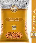 【アンビカ】アーモンド ホール100g 木の実　無塩ナッツ