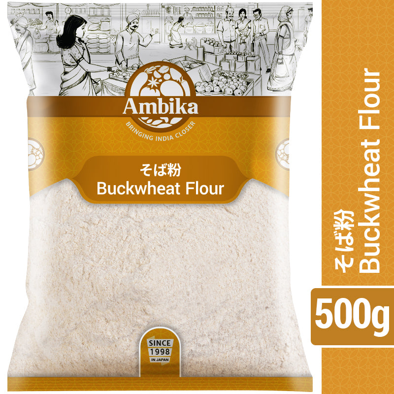 【アンビカ】そば粉（ファッパル パウダー）500g　蕎麦粉　穀物粉