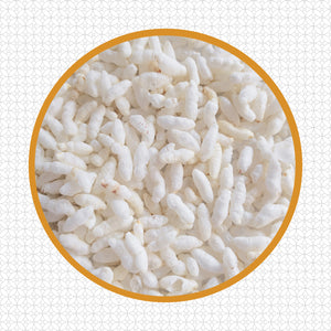 (Ambika) Rice Puff (India) 100g,Muri, Mudhi, Mumra/mamra, Murmuri/Murmura, Borugulu, Pori, Kurmura, puffed rice