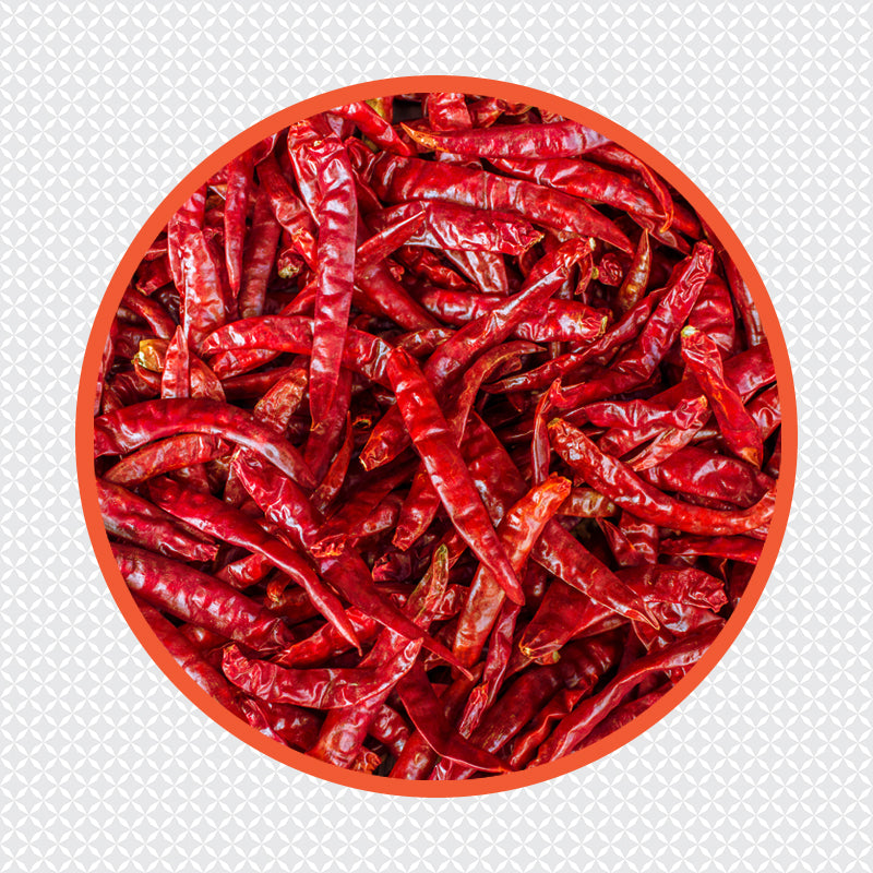 Ambika Chili Whole 100g  Red Chili Pepper, Chile Pepper
