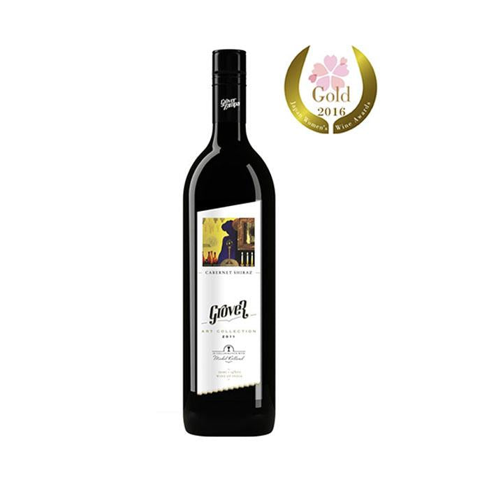 【グローバーザンパ】カベルネシラーズ 赤ワイン 750ml お酒 インドワイン
