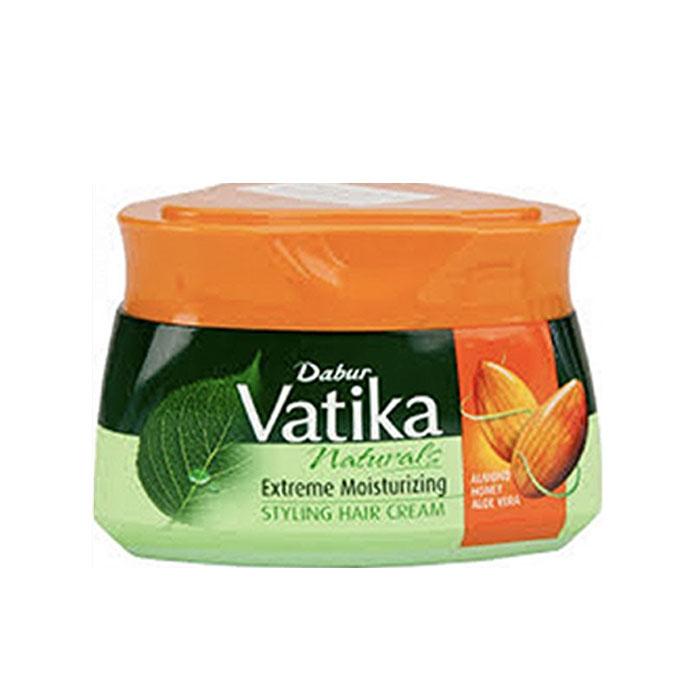 (Vatika) Hair Cream Extra Moisturising (Almond) 140ml, styling cream
